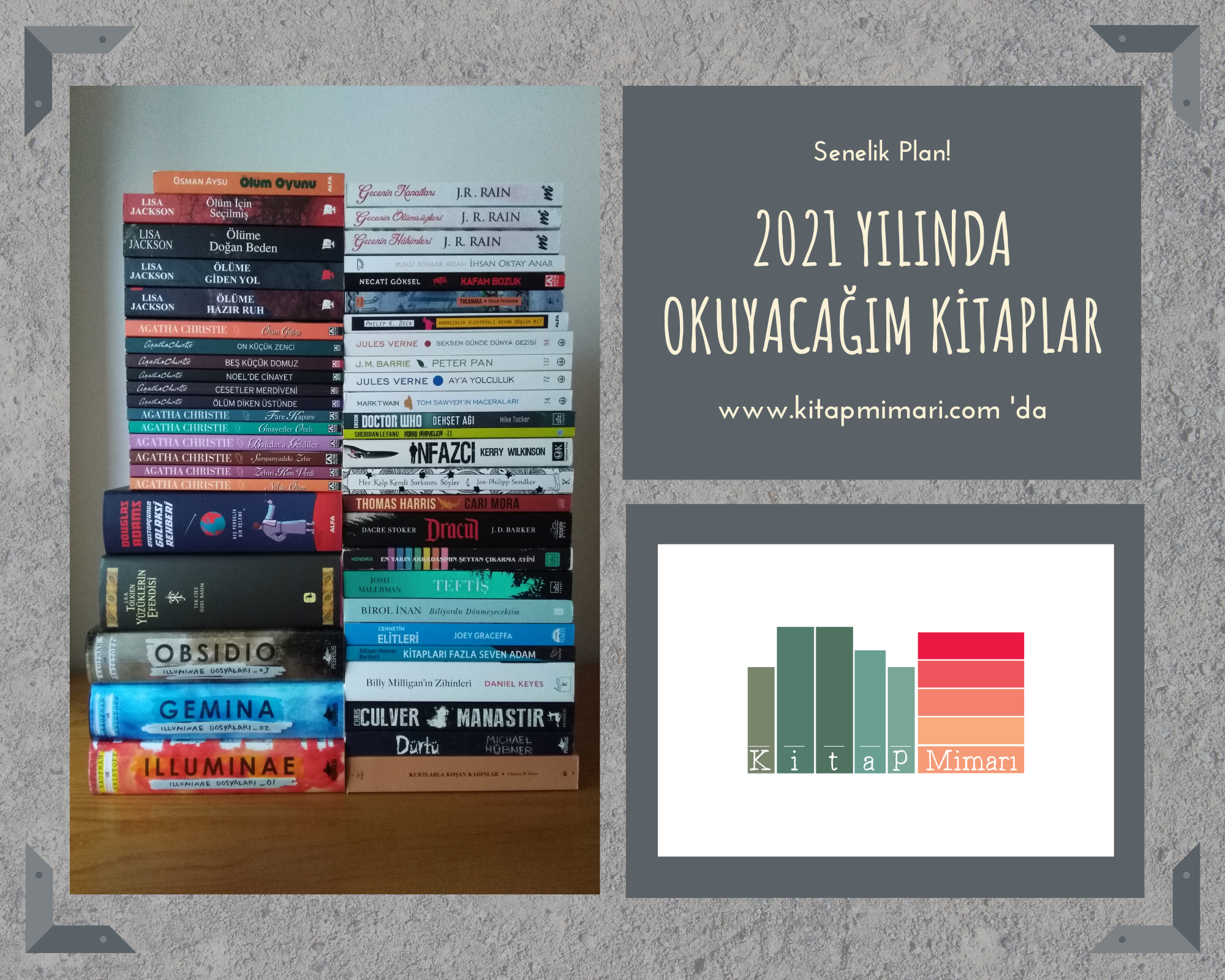 2021 Yılında Okuyacağım Kitaplar
